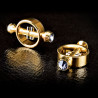 Fetish Fantasy Series Pinces Tétons Magnetic Gold